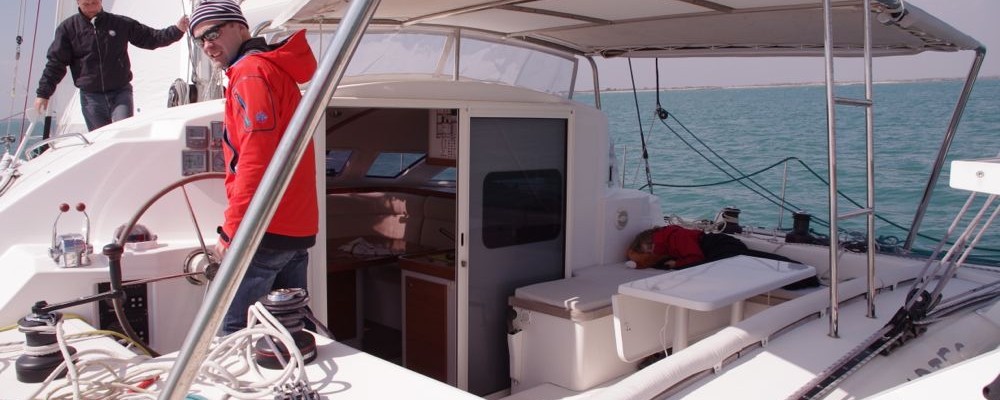 Catamaran grand voyage