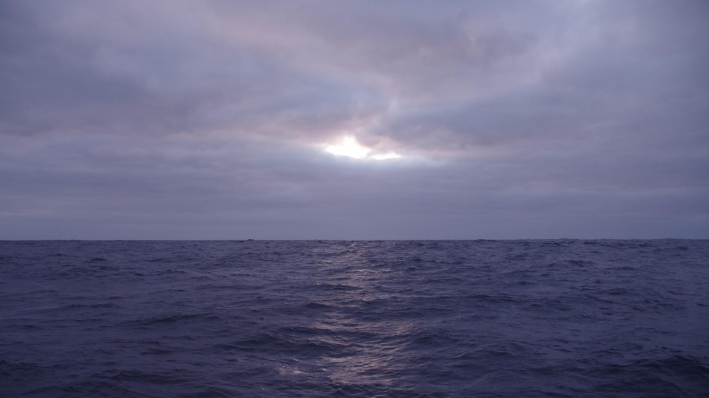 Ciel couvert en Atlantique