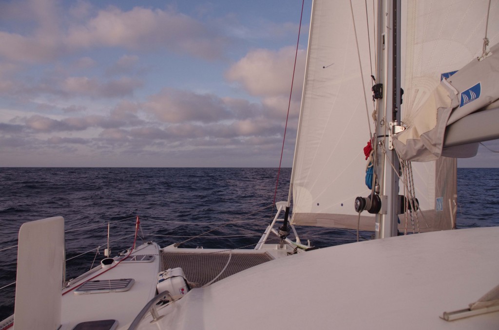 Petit près en catamaran Outremer 45